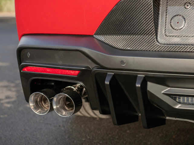 2024+ FORD MUSTANG S650 |  VERSION 2 PACKAGE REAR BUMPER DIFFUSER